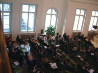 Interessiertes Plenum